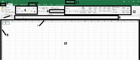 Mga Bahagi Ng Isang Spreadsheet .